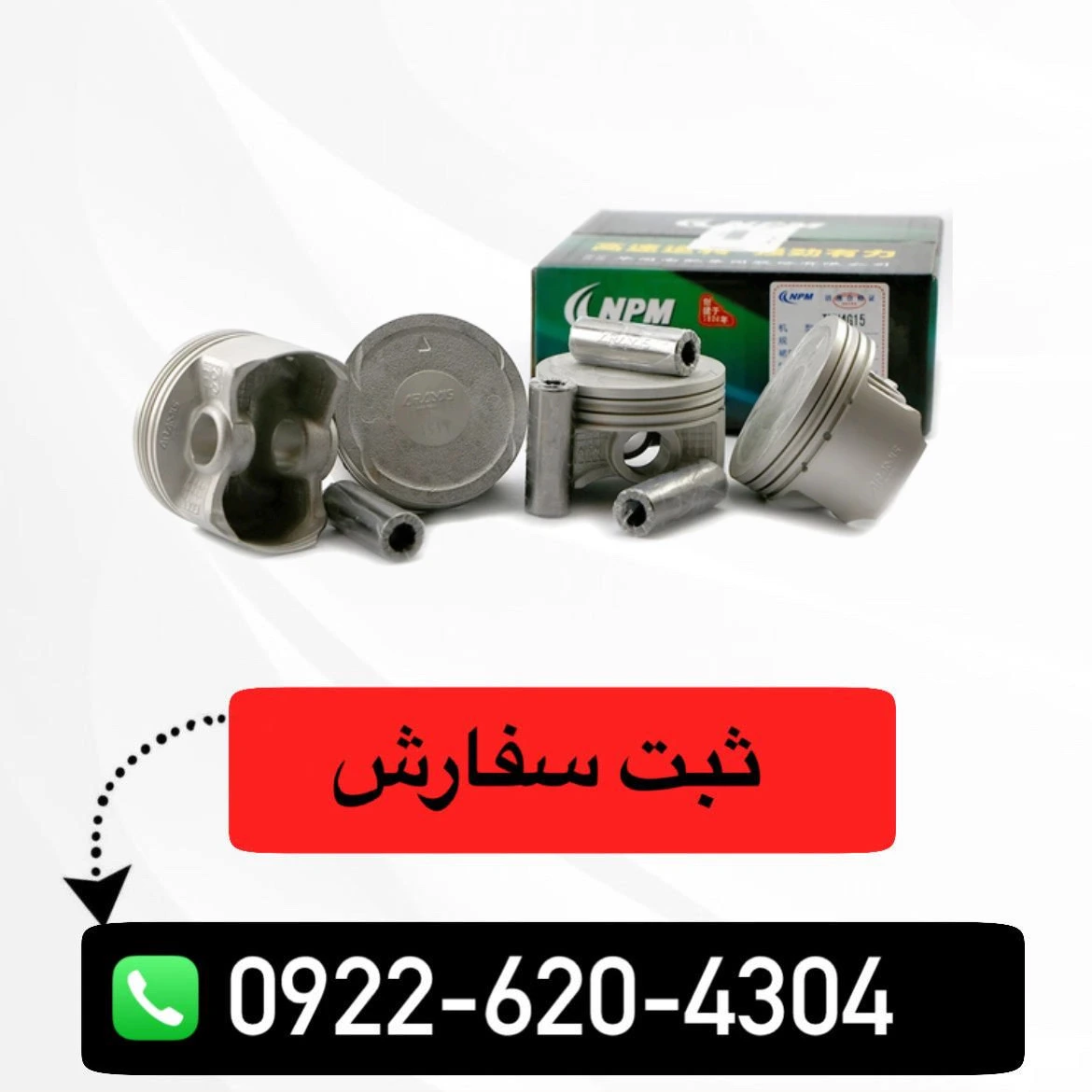 پیستون و گژن پین آریو z300